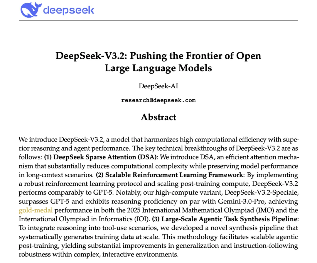 Diagram illustrating the DeepSeek Sparse Attention (DSA) mechanism